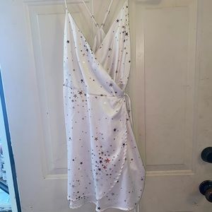 Lucy in the Sky White Star Dress Small